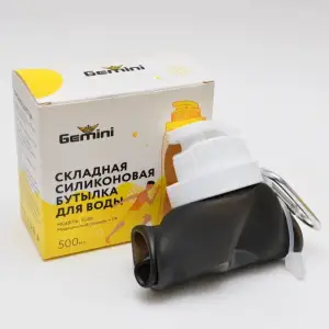 Пляшка для води 500мл Gemini BG08-BK Gemini Sport