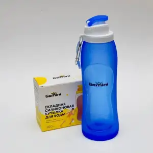 Пляшка для води 500мл Gemini BG08-BL Gemini Sport