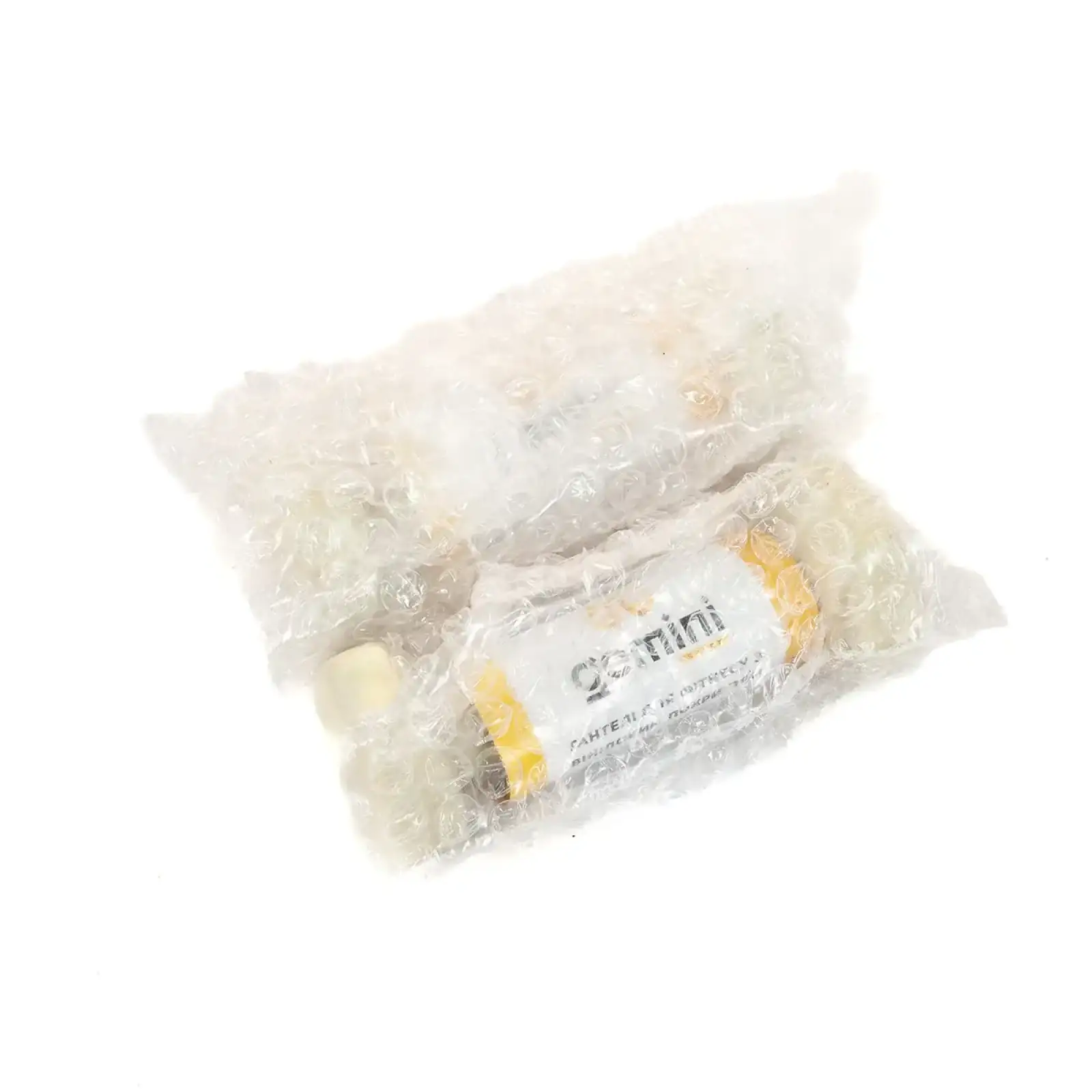 Гантелі Gemini Sport для фітнесу з вініловим покриттям 2шт по 0.5кг GSD-0.5MILK PRC
