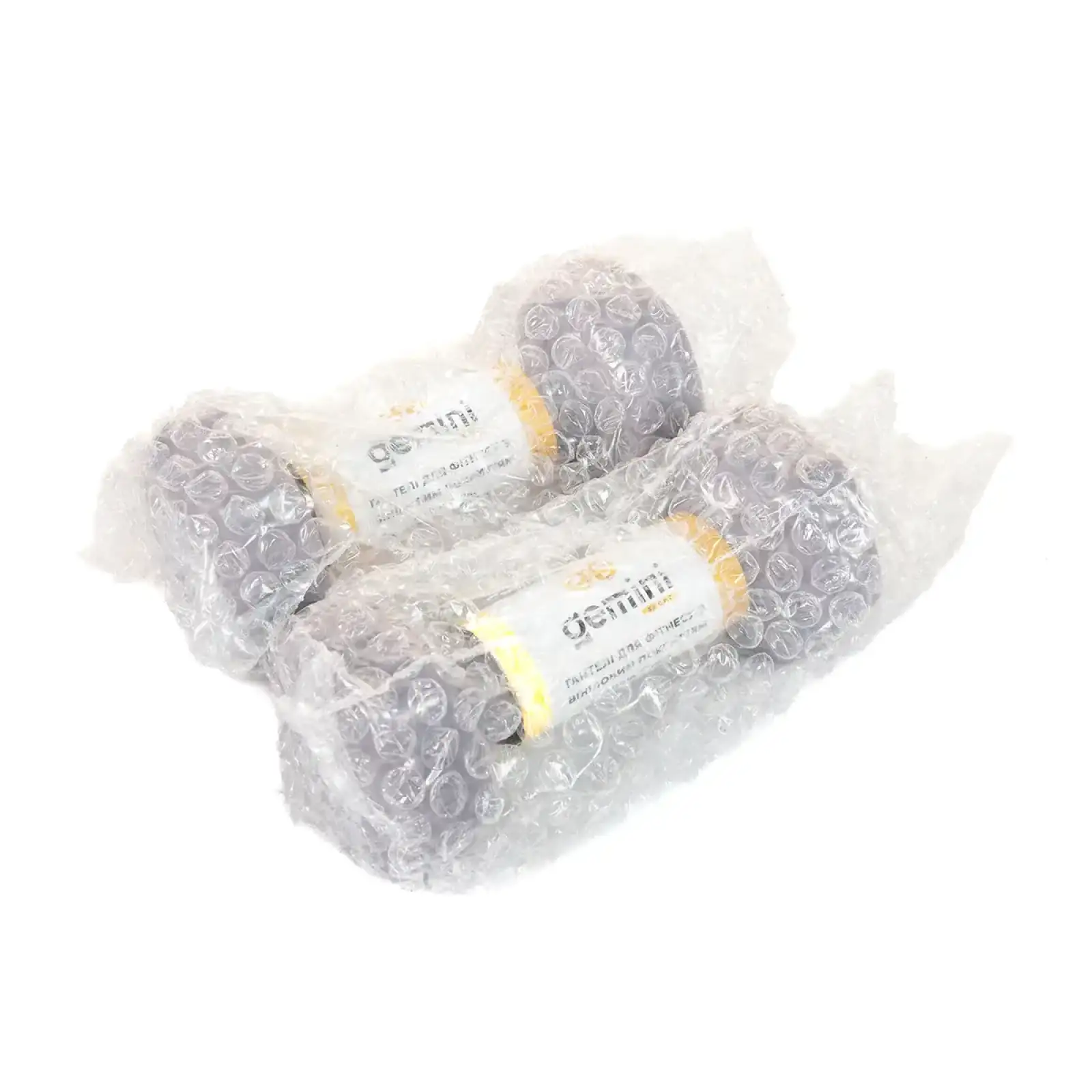 Гантели Gemini Sport для фитнеса с виниловым покрытием 2шт по 1.5кг GSD-1.5GRAY PRC
