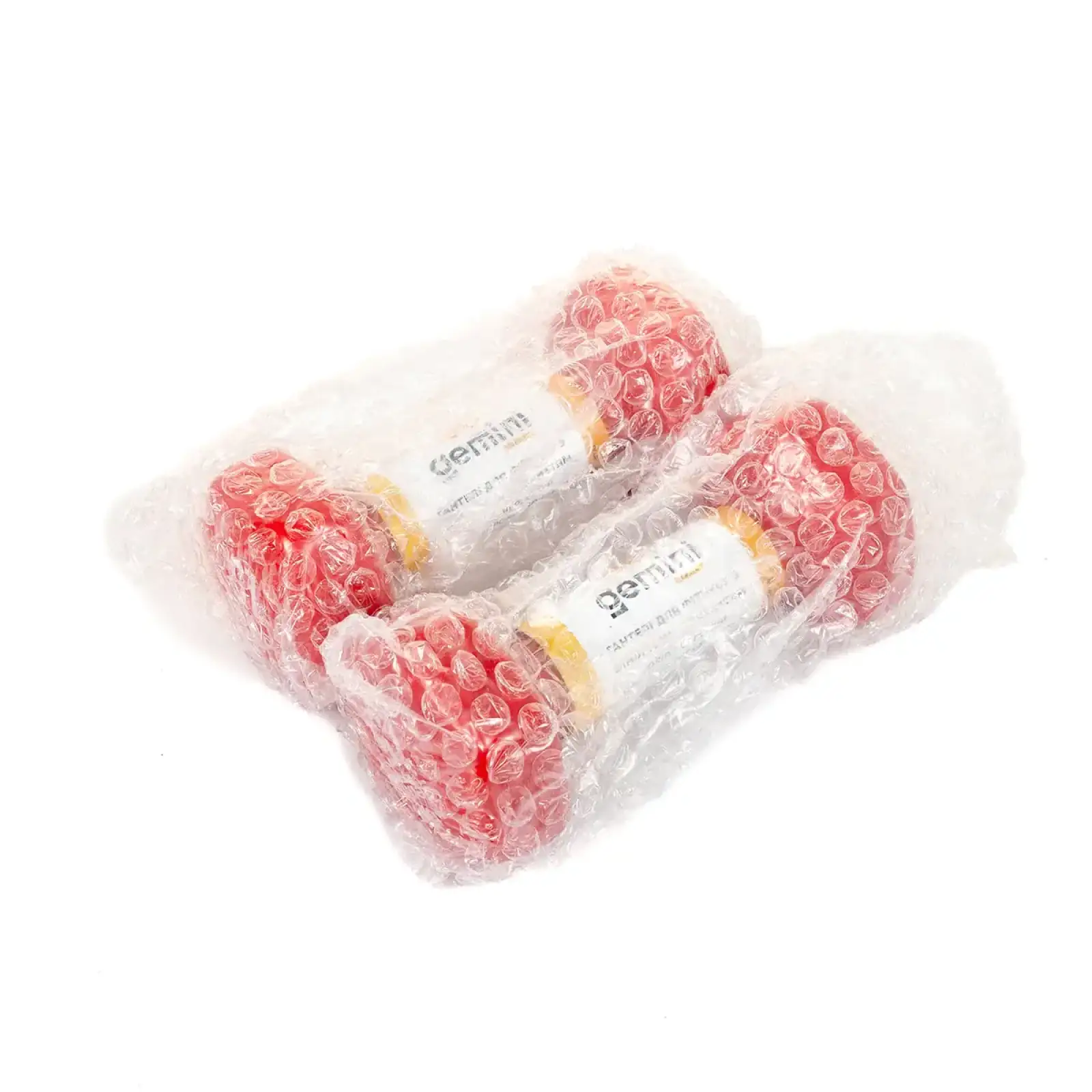 Гантели Gemini Sport для фитнеса с виниловым покрытием 2шт по 1.5кг GSD-1.5RED PRC