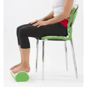 Килимок масажний аплікатор Кузнєцова Acupressure65см 40см Синій YG2891 Чорний Без бренду