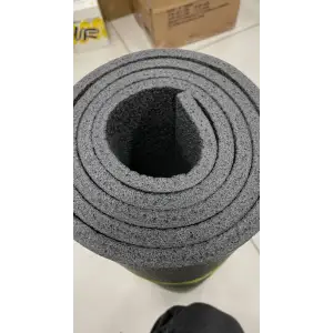 Килимок туристичний (каремат) HEX 10MM 180см 60см 10мм Сірий (HEX-10ММ)