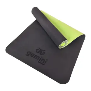 Килимок для фітнесу та йоги Gemini Sport TPE+TC 6мм GE-60010