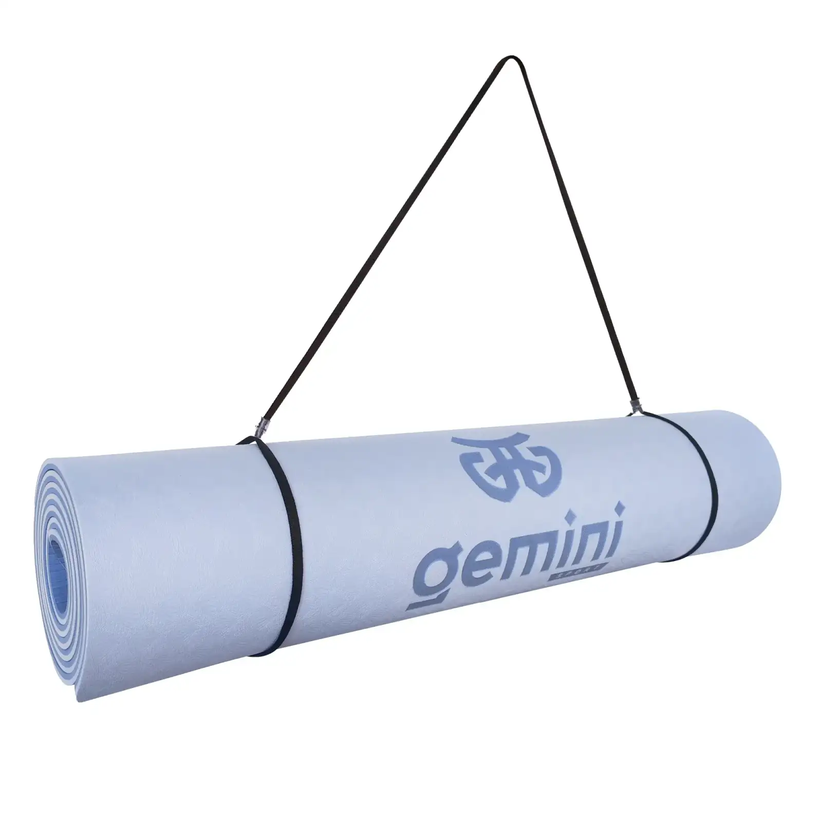 Килимок для фітнесу та йоги Gemini Sport TPE+TC 6мм GE-60002