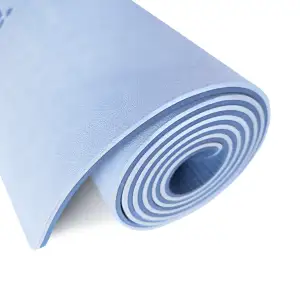Килимок для фітнесу та йоги Gemini Sport TPE+TC 6мм GE-60002