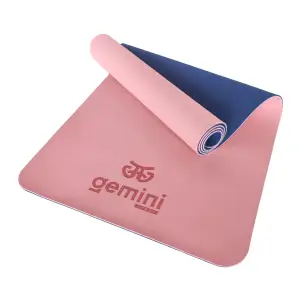 Килимок для фітнесу та йоги Gemini Sport TPE+TC 6мм GE-60003