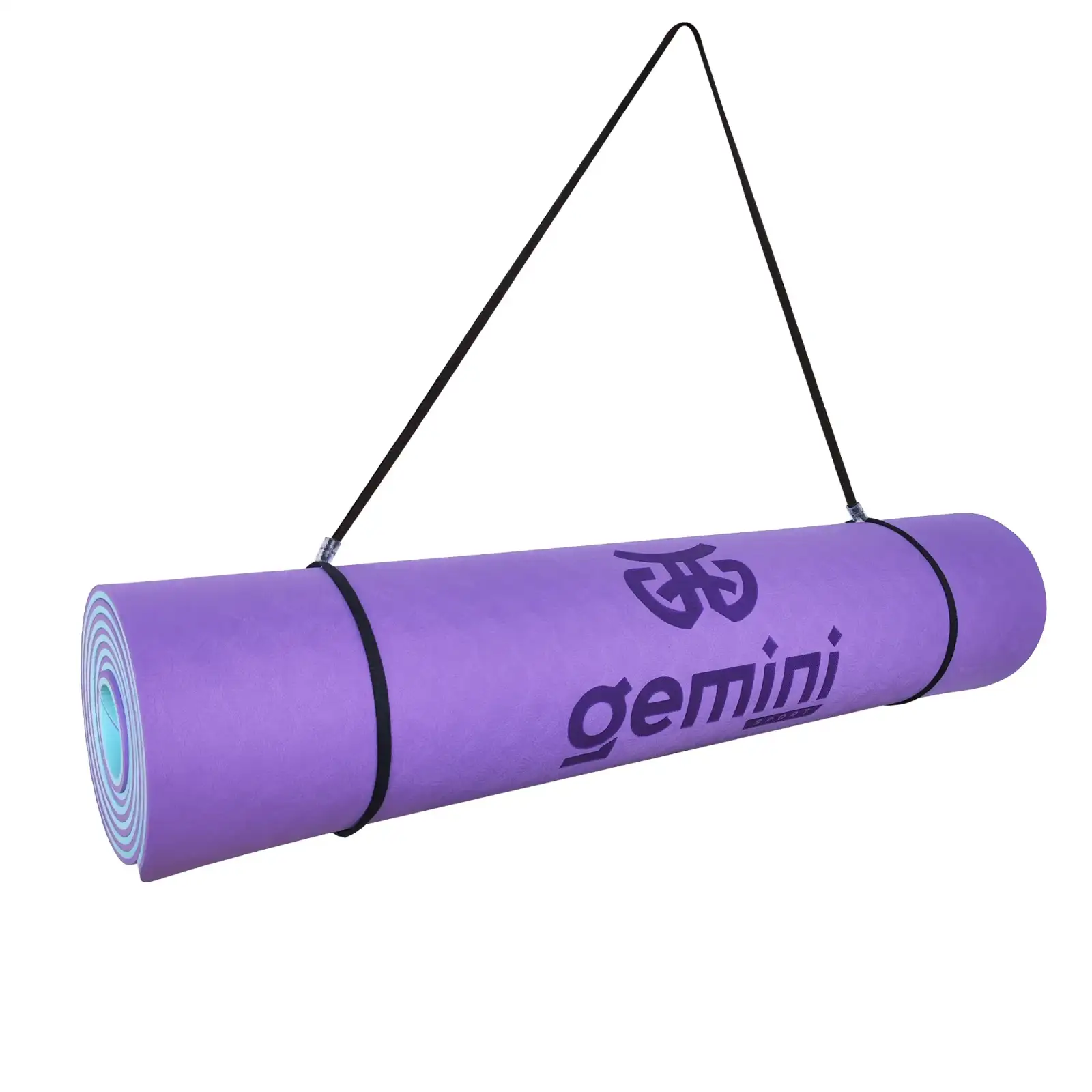 Коврик для фитнеса и йоги Gemini Sport TPE+TC 6мм GE-60005
