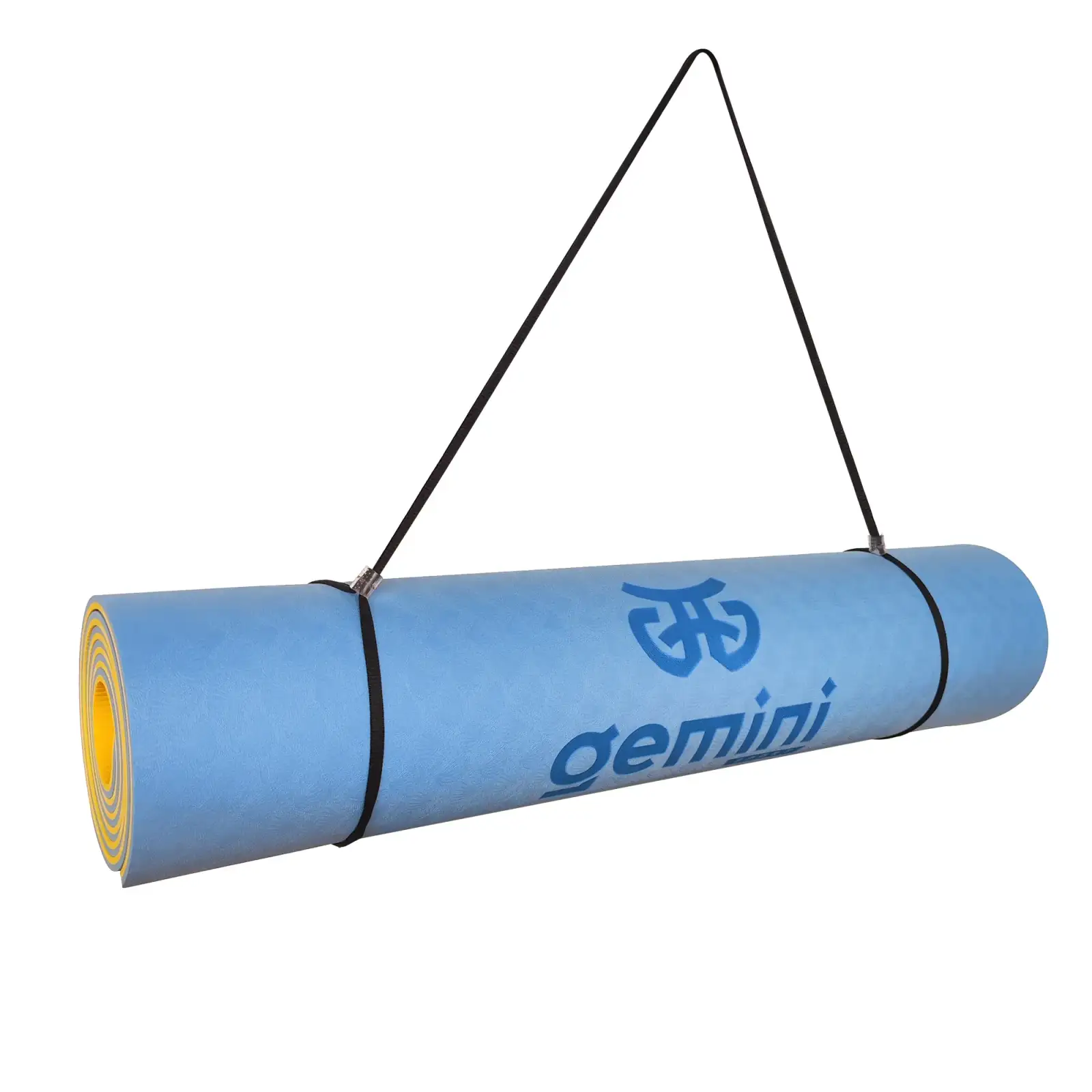 Коврик для фитнеса и йоги Gemini Sport TPE+TC 6мм GE-60019