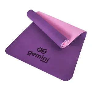 Килимок для фітнесу та йоги Gemini Sport TPE+TC 6мм GE-60006