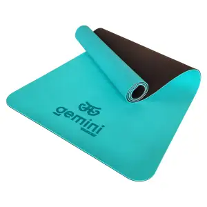 Килимок для фітнесу та йоги Gemini Sport TPE+TC 6мм GE-60023
