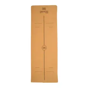 Килимок для йоги пробковий каучуковий Gemini Sport 183см*61см*5мм CTY-0684