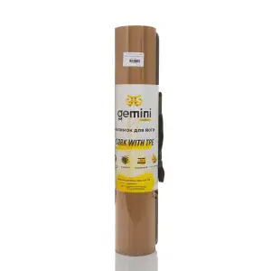 Килимок для йоги пробковий каучуковий Gemini Sport 183см*61см*5мм CTY-0685