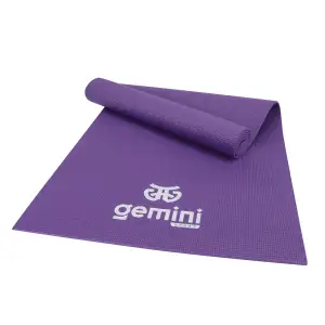 Килимок для фітнесу та йоги PVC Gemini Sport PVCY-6PUR 173 х 61 х 0.6см Фіолетовий