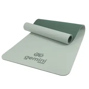 Килимок для фітнесу та йоги Gemini Sport TPE+TC 6мм GE-60025