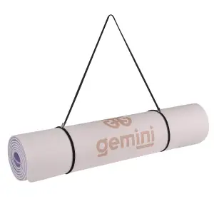 Килимок для фітнесу та йоги Gemini Sport TPE+TC 6мм GE-60031
