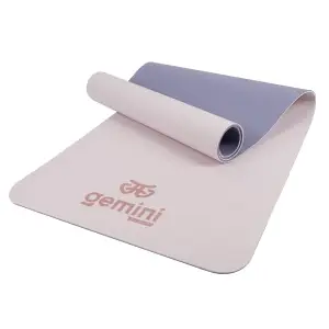 Килимок для фітнесу та йоги Gemini Sport TPE+TC 6мм GE-60031
