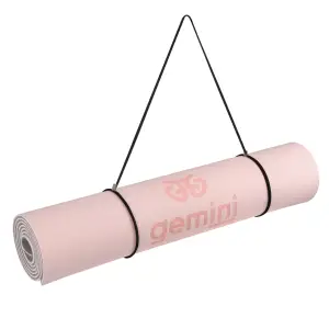 Килимок для фітнесу та йоги Gemini Sport TPE+TC 6мм GE-60033