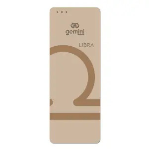 Килимок для йоги каучуковий поліуретан Pro Zodiac LIBRA Gemini Sport Pro Терези 183см*68см*5мм PUY-4900-2