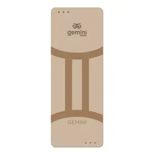 Килимок для йоги каучуковий поліуретан Pro Zodiac Gemini Gemini Sport Pro Близнюки 183см*68см*5мм PUY-4900-4