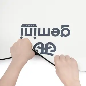 Килимок для йоги каучуковий поліуретан Pro ILLustration Gemini Sport Pro 183см*68см*5мм PUY-5900-11 синьо-блакитний