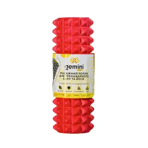 Роллер для занятий йогой и пилатесом Gemini Hard G0007-33R 33см*12,5см Gemini Sport
