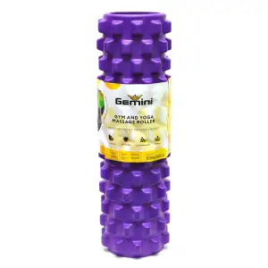 Роллер для йоги и пилатеса Grid Bubble Roller Gemini Power G0010-PUR Gemini Sport