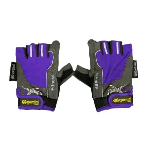 Рукавички для фітнесу Gemini GK-1002-PUR M Gemini Sport