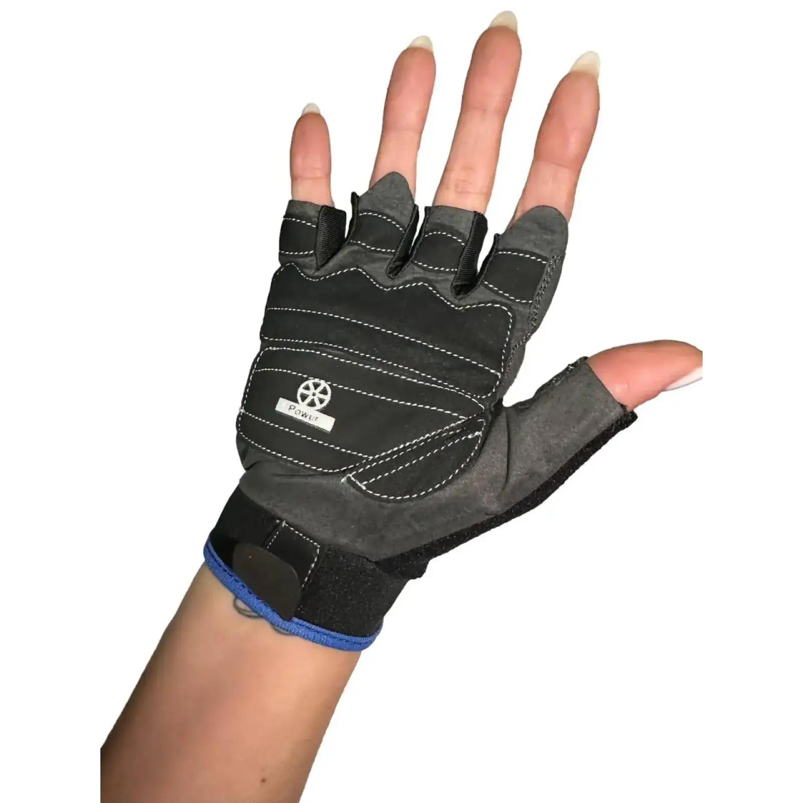Рукавички для фітнесу Gemini GK-1002-BL XS Gemini Sport