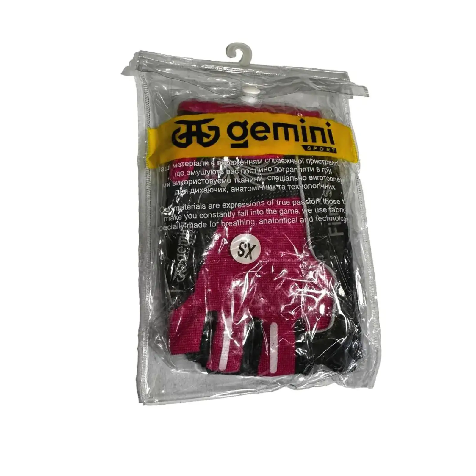 Рукавички для фітнесу Gemini GK-1002-BL XS Gemini Sport