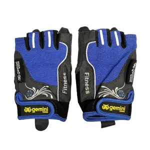 Рукавички для фітнесу Gemini GK-1002-BL XS Gemini Sport
