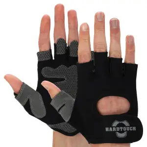Перчатки для фитнеса и тренировок HARD TOUCH S-XL Чёрный BC-4460 XS