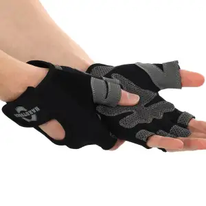 Перчатки для фитнеса и тренировок HARD TOUCH S-XL Чёрный BC-4460 XS