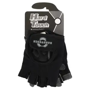 Перчатки для фитнеса и тренировок HARD TOUCH S-XL Чёрный BC-4460 L
