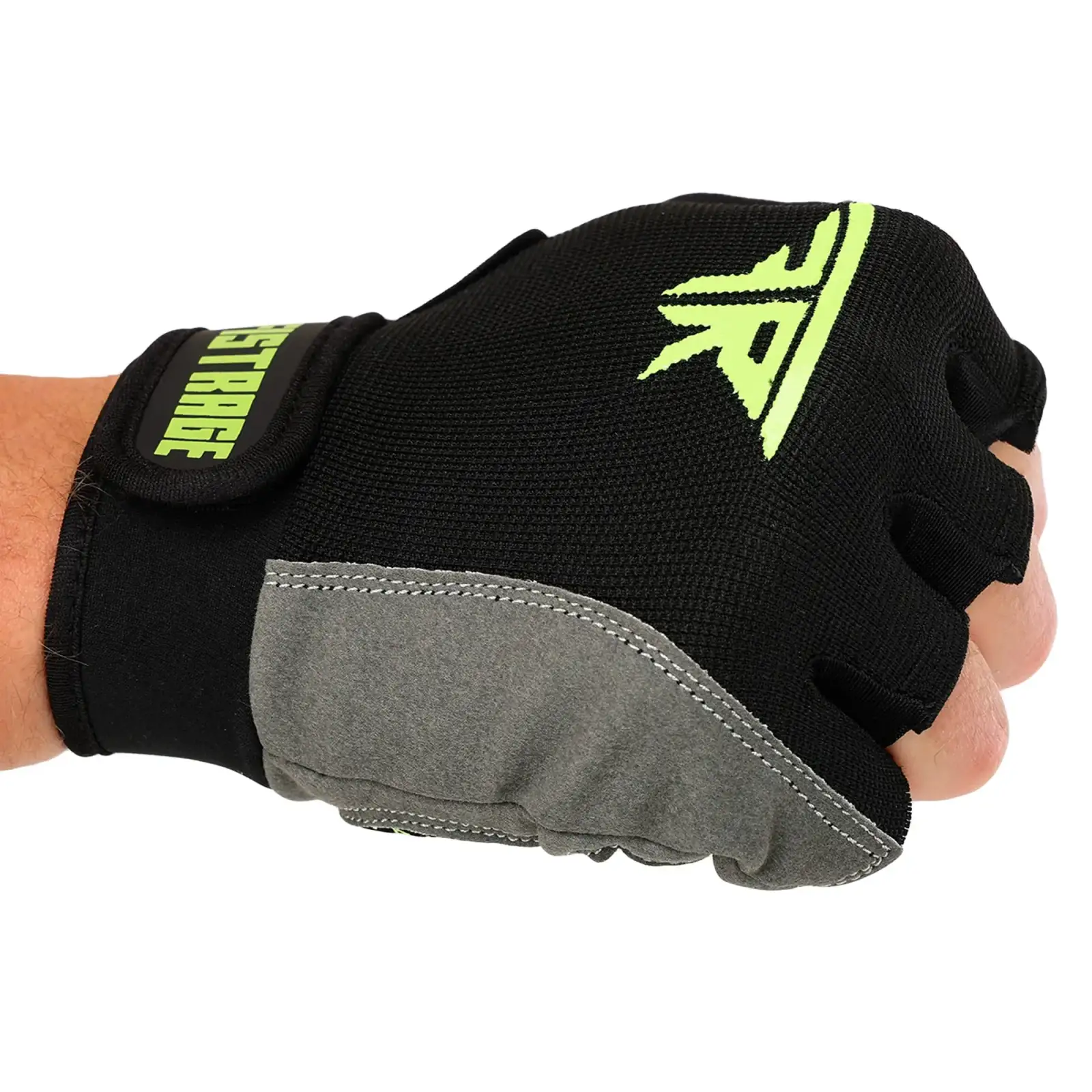 Перчатки для фитнеса и тренировок FISTRAGE S-XL черные VL-6025 S