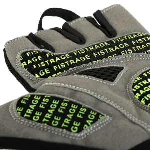 Перчатки для фитнеса и тренировок FISTRAGE S-XL черные VL-6025 S