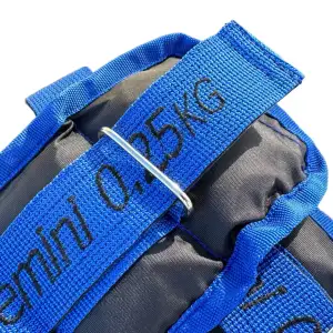 Обтяжувачі-манжети з піском Gemini по 0.25кг G8833-0.5BL Gemini Sport