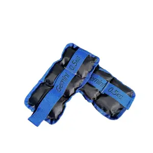 Утяжелители-манжеты с песком Gemini по 0.5кг G8833-1BL Gemini Sport