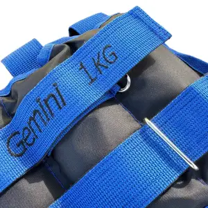 Обтяжувачі-манжети з піском Gemini по 1.0кг G8833-2BL Gemini Sport