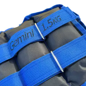 Утяжелители-манжеты с песком Gemini по 1.5кг G8833-3BL Gemini Sport