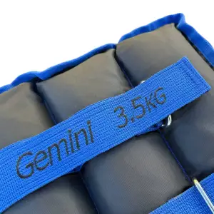 Утяжелители-манжеты с песком Gemini по 3.5кг G8833-7BL Gemini Sport