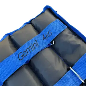Обтяжувачі-манжети з піском Gemini по 4.0кг G8833-8BL Gemini Sport