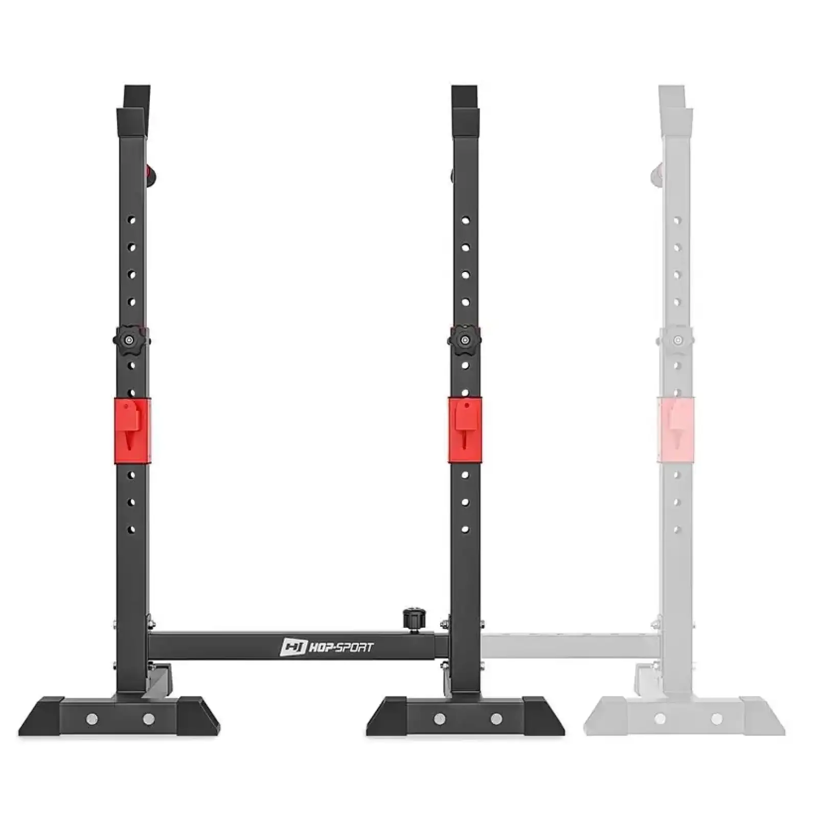 Стойки для штанги Hop-Sport регулируемые со страховкой HS-1004L