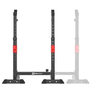 Стойки для штанги Hop-Sport регулируемые со страховкой HS-1004L