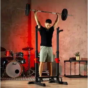 Стойки для штанги Hop-Sport регулируемые со страховкой HS-1004L