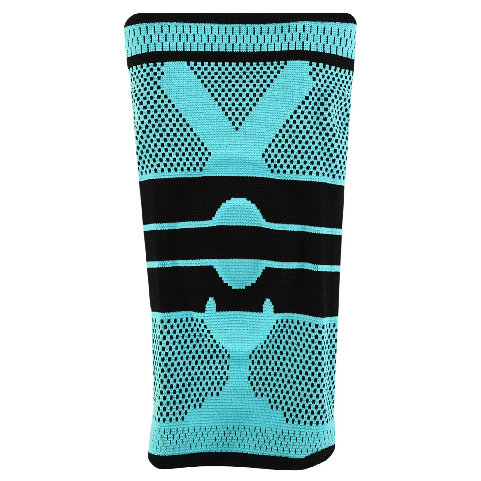 Наколенник бандаж с силиконовым кольцом MUTE M-L 1шт 9066-CYAN L