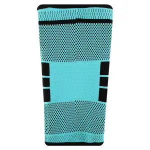 Наколенник бандаж с силиконовым кольцом MUTE M-L 1шт 9066-CYAN L
