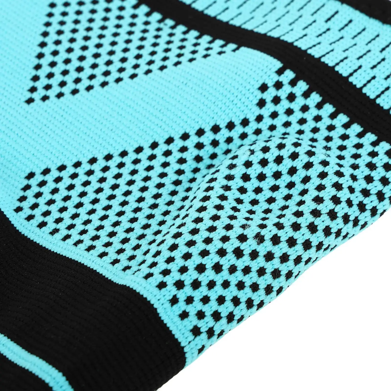 Наколенник бандаж с силиконовым кольцом MUTE M-L 1шт 9066-CYAN L