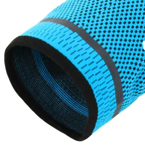Наколенник-бандаж с силиконовым кольцом MUTE M-L 1 шт. 9065-BL L