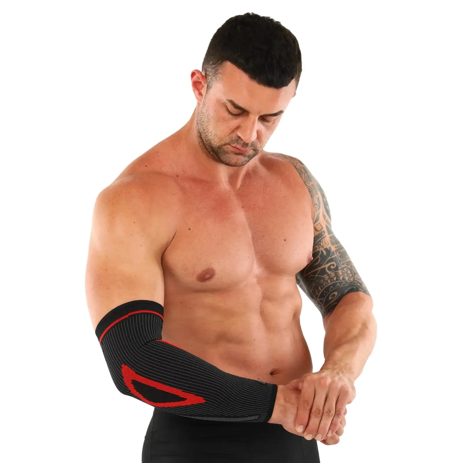 Налокотник еластичний з фіксуючим ременем SIBOTE 1шт ST-7209